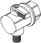 90° Ball Valves - Male x Quick-Connect