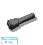 Mur-lok® Fittings - Reducers - Black - Fluorocarbon O-rings