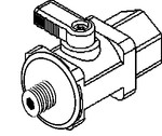 In-line Ball Valves - QC x Male