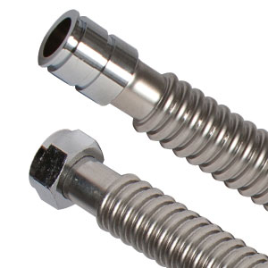 Falcon Stainless Clack QC Connector x 1'' FIP x 18''